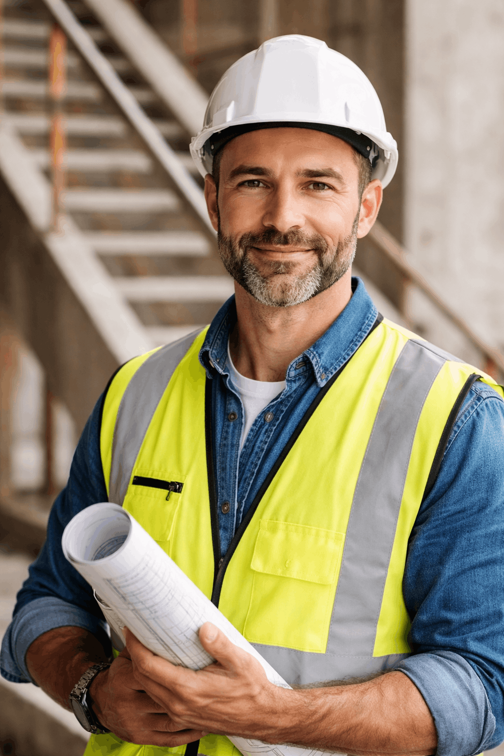 David Molina, experto en construcción de escaleras y plataformas